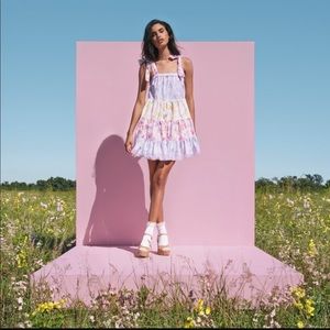 Loveshack Fancy collaboration with Target dress